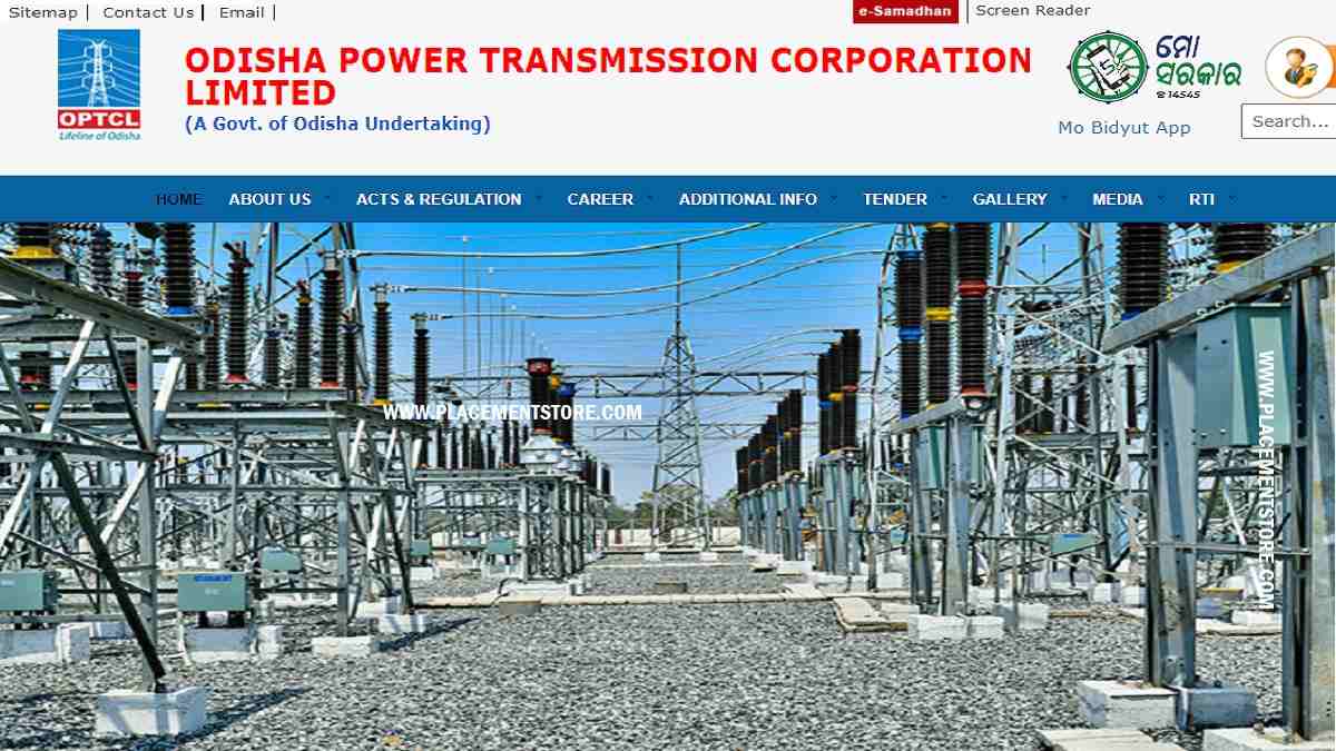 OPTCL - Odisha Power Transmission Corporation Limited