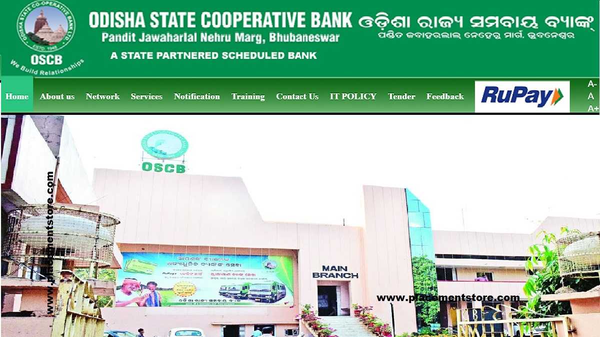 OSCB-Odisha State Cooperative Bank Limited