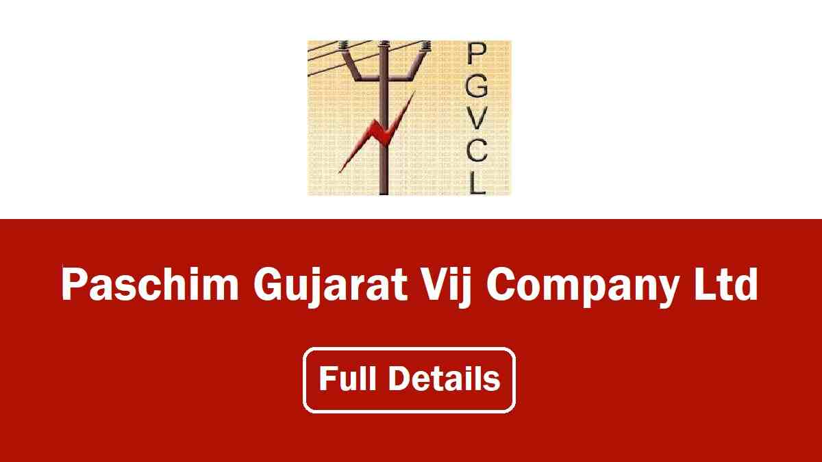 PGVCIL - Paschim Gujarat Vij Company Ltd