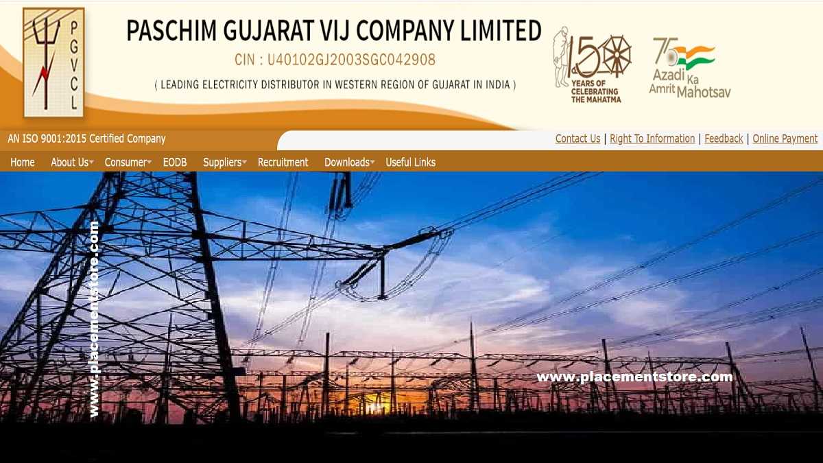PGVCL-Paschim Gujarat Vij Company Ltd
