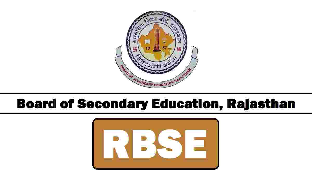 RBSE - Board of Secondary Education Rajasthan