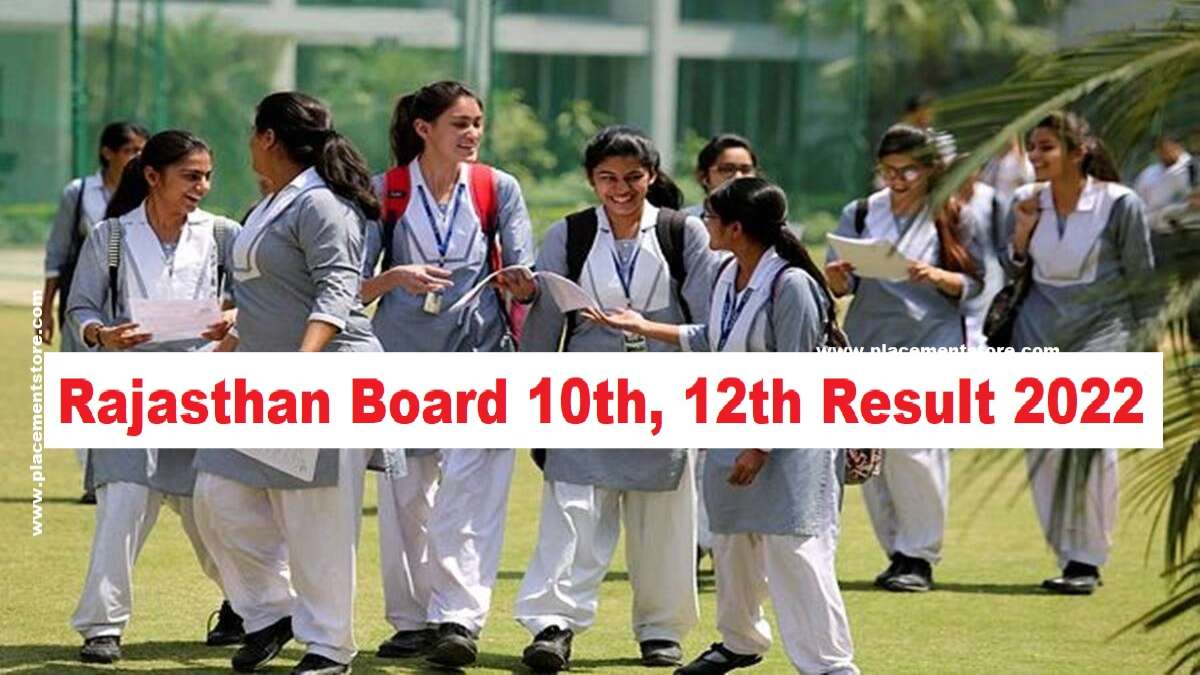 RBSE-Rajasthan Board 10th, 12th Result