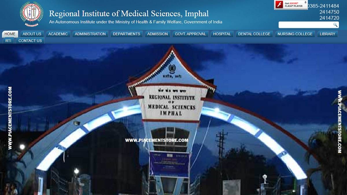 RIMS Imphal - Regional Institute of Medical Sciences Imphal