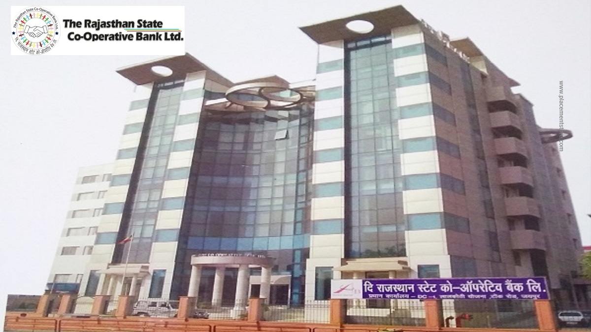 RSCB- Rajasthan State Co-Operative Bank Ltd