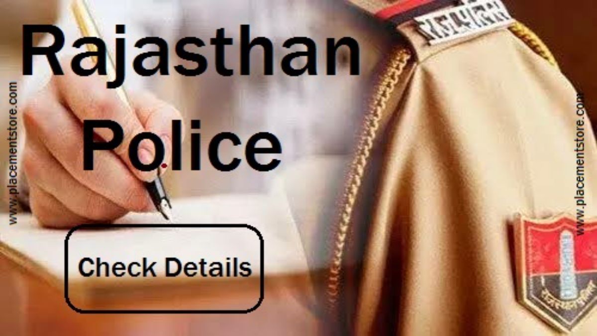Rajasthan Police Recruitment 2023 » Apply Online Constable, SI Post
