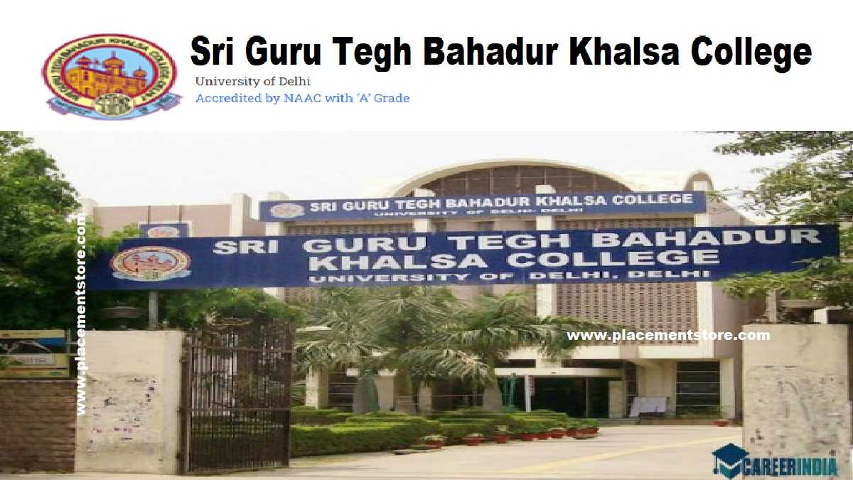 SGTB Khalsa College-Sri Guru Tegh Bahadur