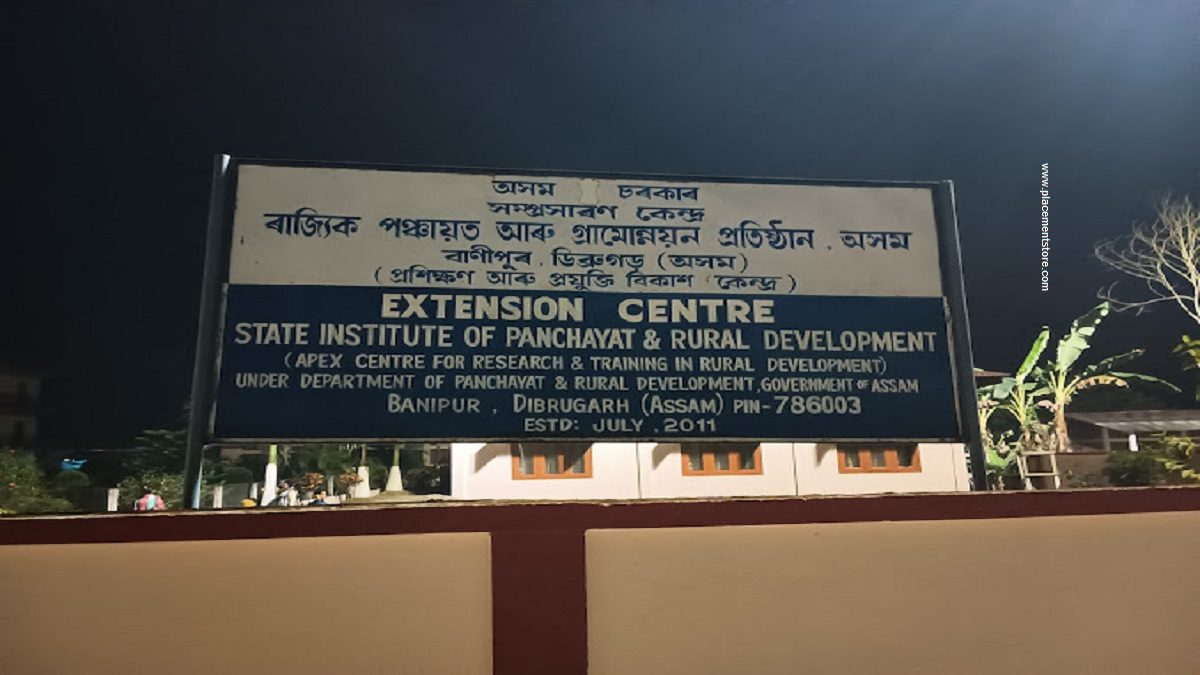 SIPRD - State Institute of Panchayat & Rural Development Assam