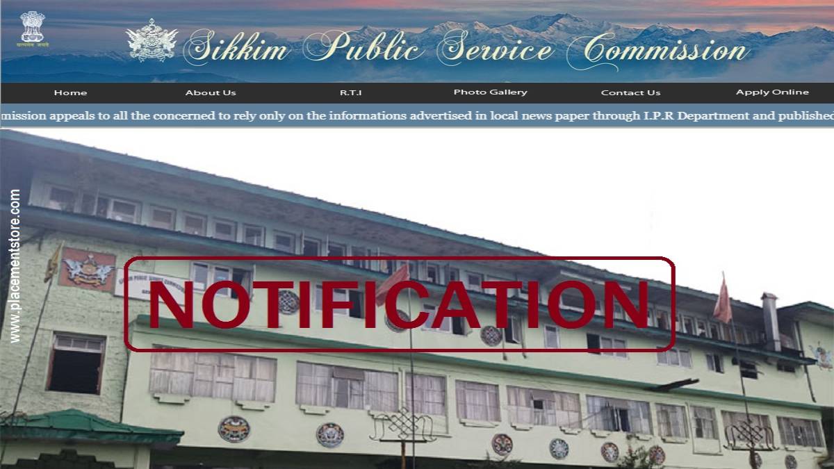 SPSC - Sikkim Public Service Commission