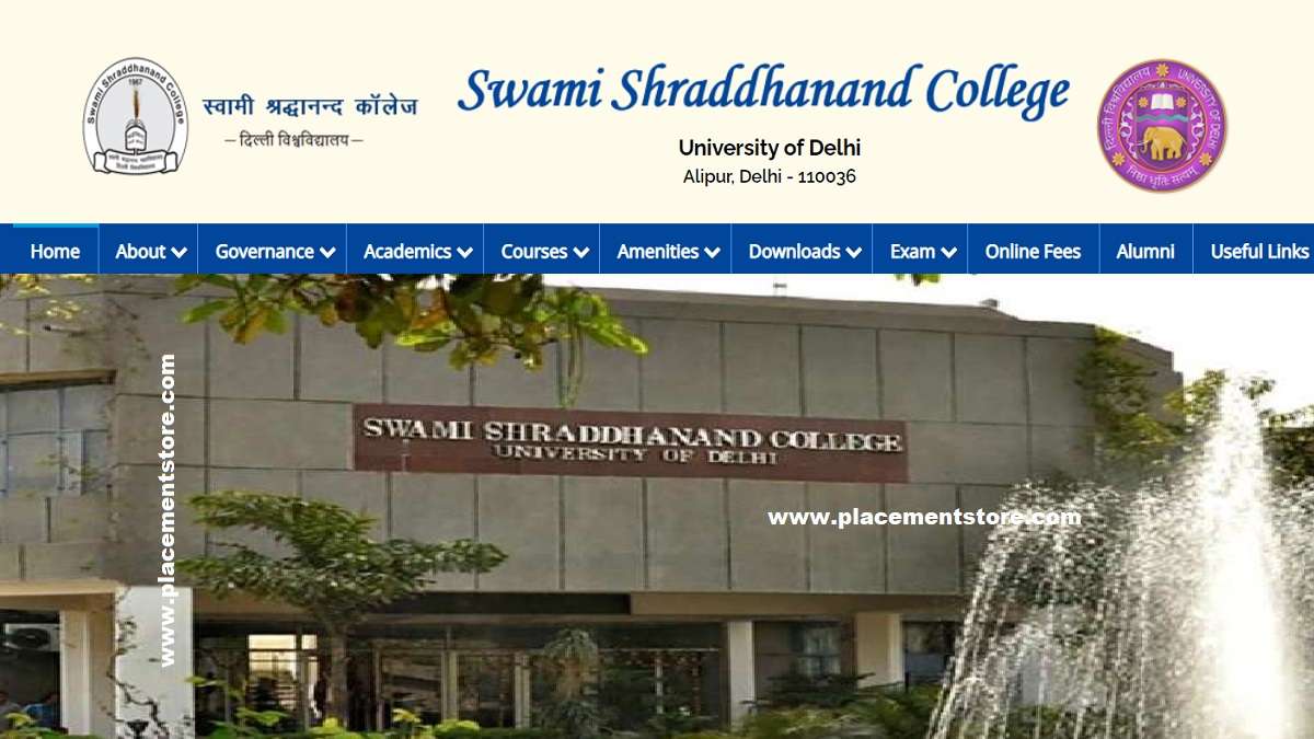 Swami Shraddhanand College Delhi University