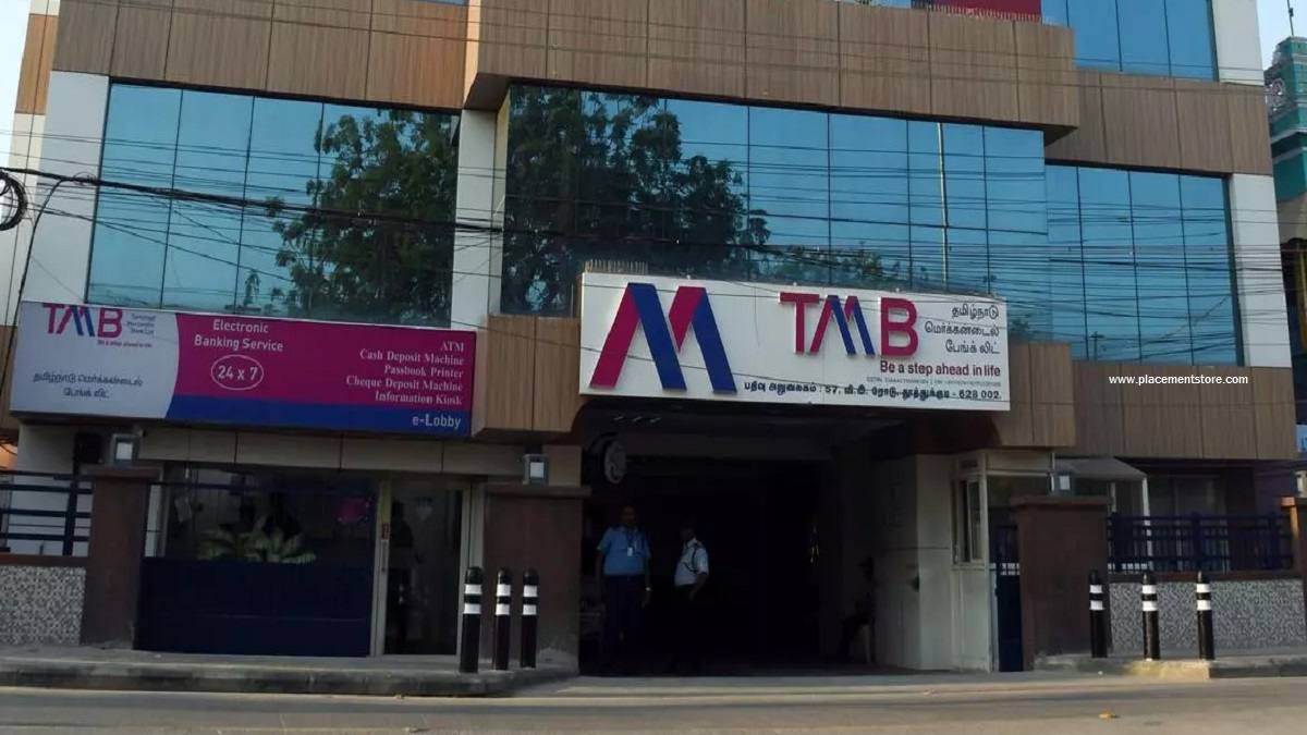 TMB- Tamil Nadu Mercantile Bank Ltd