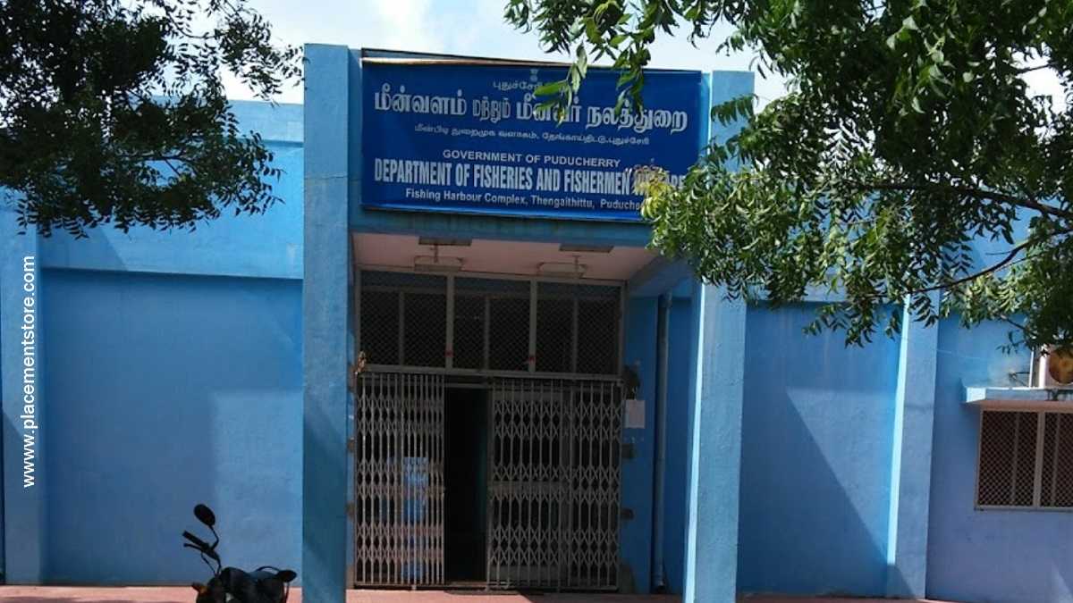 TN Fisherise Dept - Department of Fisheries and Fishermen Welfare
