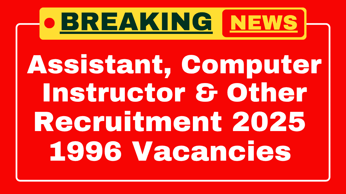 TN TRB 1996 Various Post Recruitment 2025