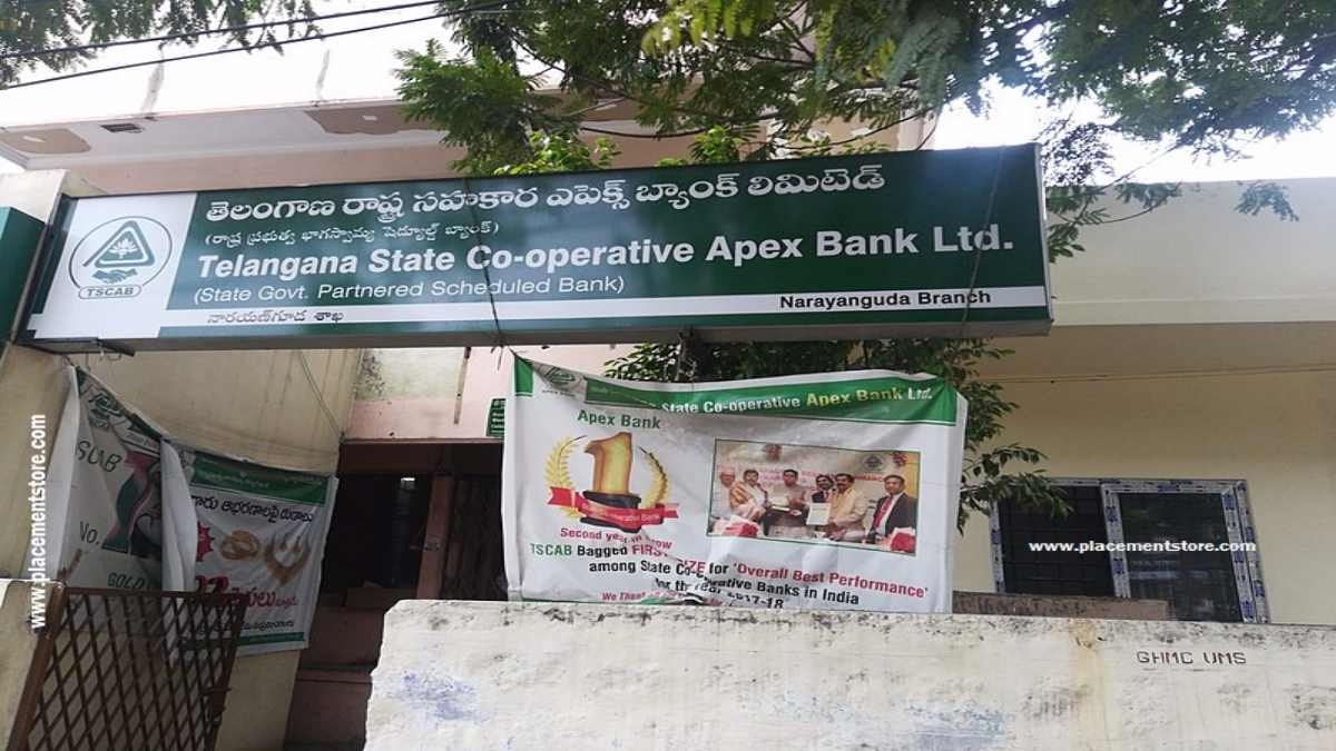 TSCAB - Telangana State Cooperative Apex Bank Limited