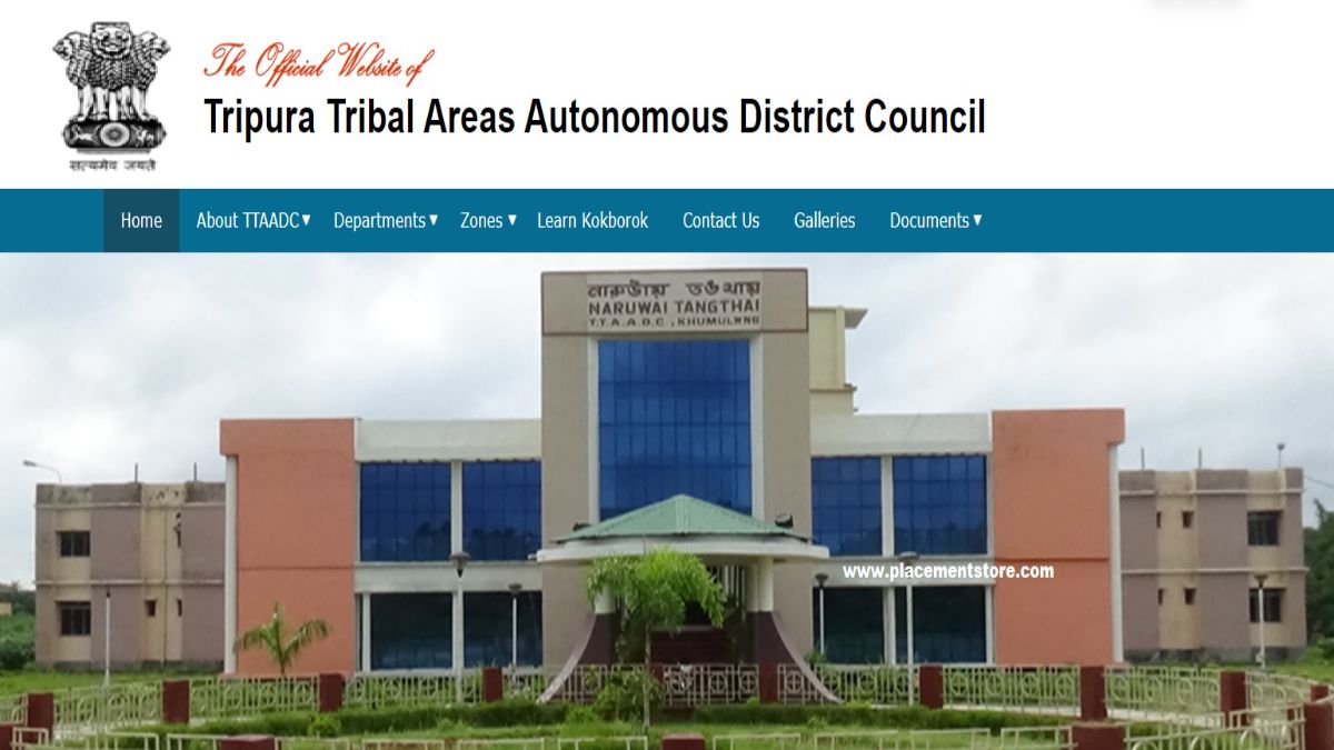 TTAADC-Tripura Tribal Areas Autonomous District Council