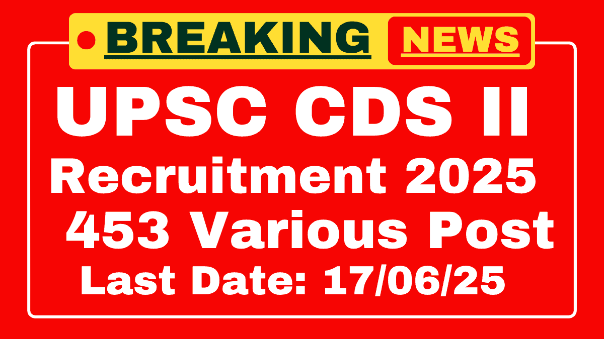 UPSC CDS II 2025