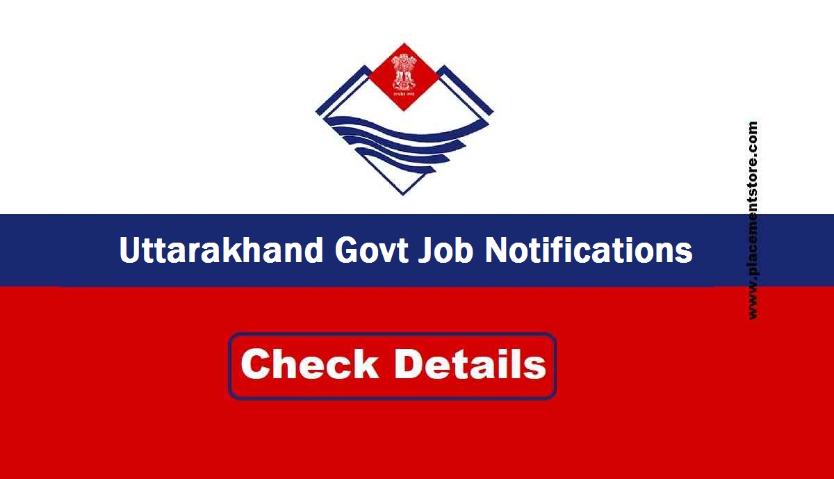 Uttarakhand Govt Jobs