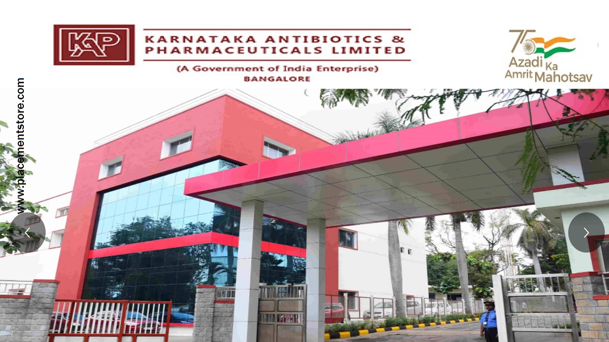 KAPL-Karnataka Antibiotics And Pharmaceuticals Limited